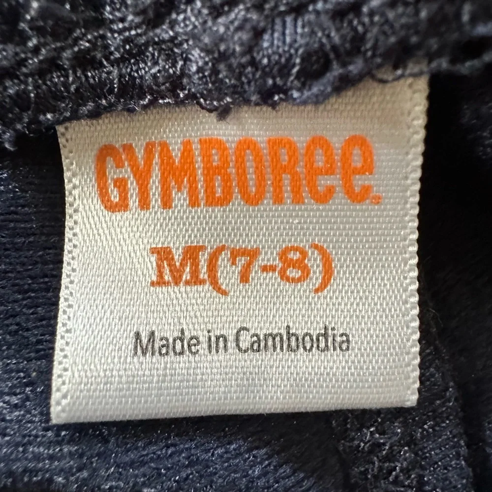 💙 GYMBOREE boys sweatpants size medium size 7 size 8 navy blue